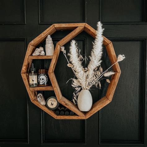 Crescent Moon Shelf Etsy