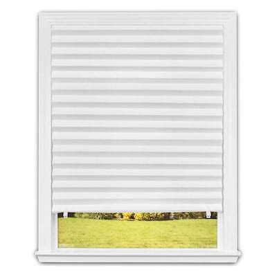 Pleated shade White Blinds & Window Shades at Lowes.com