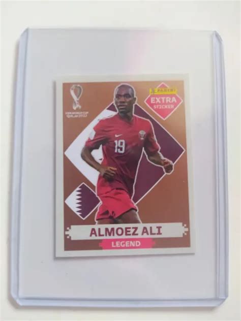 Panini Fifa World Cup Qatar Extra Sticker Almoez Ali Bronze Eur