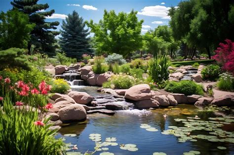 Premium Ai Image Denver Botanic Gardens Oasis Photography