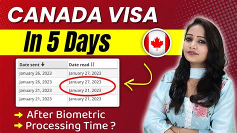 Canada Tourist Visa Received In Day Canada Visa Updates