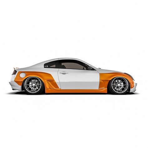 Infiniti G35 Coupe V35 2002 2007 Widebody Kit Krotov Widebody Kits
