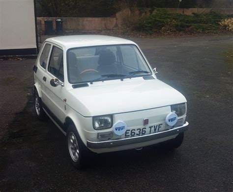 Classic Fiat 126 Bis UK Original RHD Excellent Condition In Eye