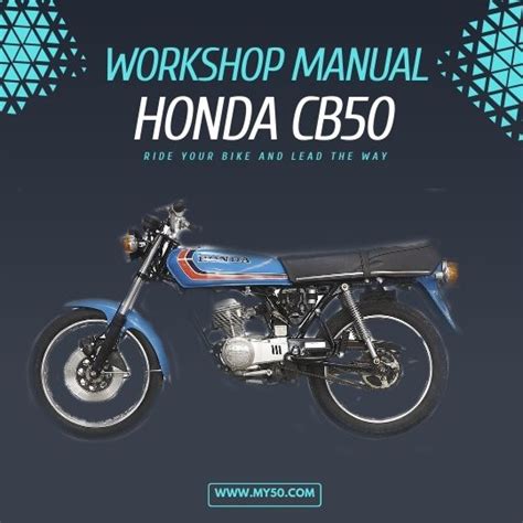 Honda Cb50 Workshop Manuals My50 Motorcycles