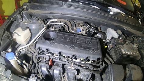 Замена прокладки клапанной крышки g4kd Kia Sportage Hyundai Tucson ...