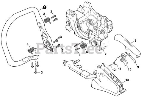Echo Cs 310 Echo Chainsaw Sn C04511001001 C04511999999 Handles