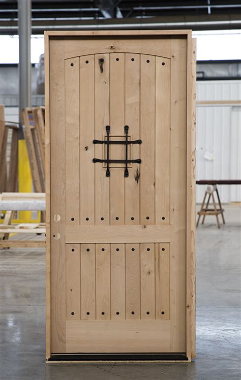 Knotty Alder Rustic Door 42x96