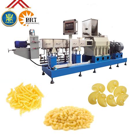 Industrial Macaroni Making Extruder Pasta Food Production Line Manufacturing Machine China