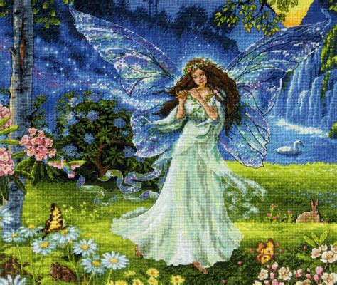 Gold Collection Spring Fairy Crossstitchworld