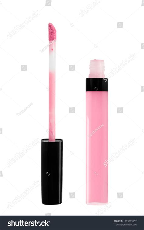 Nude Pink Lip Gloss Opened Tube Stock Photo 1293809557 Shutterstock
