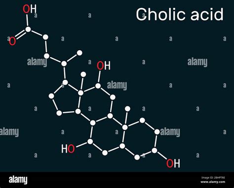 Cholic Acid Bile Acid Molecule Hi Res Stock Photography And Images Alamy