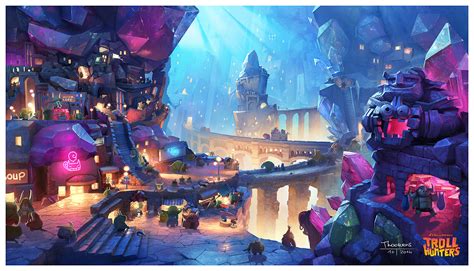 Trollhunters Concept Art by Geoffroy Thoorens | Concept Art World