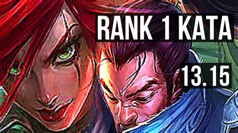 KATA Vs YASUO MID Rank 1 Kata 3 0M Mastery 1600 Games 8 5 24