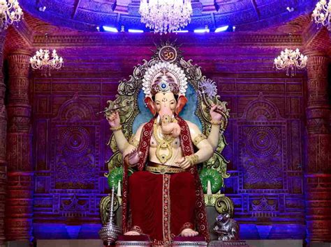 Ganesh Chaturthi 2022 Famous Ganpati Pandals From Mumbai To Hyderabad