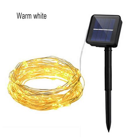 Fairy Light Led Zonne Koperen Licht String Sol Grandado