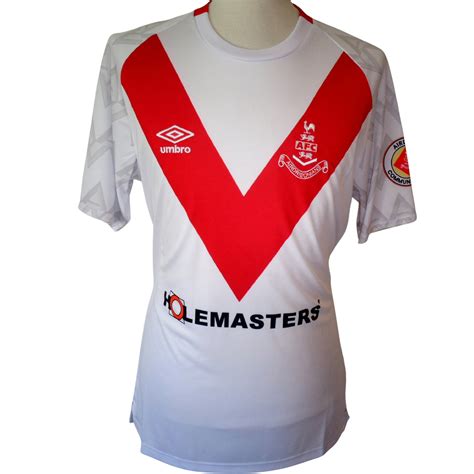 AIRDRIEONIANS FC Umbro 2022-2023 Airdrie Home Football Shirt | Football ...