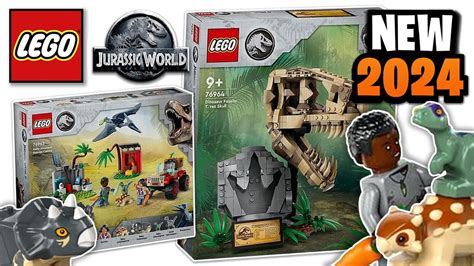 LEGO Jurassic World 2024 Sets OFFICIALLY Revealed Brick Finds Flips