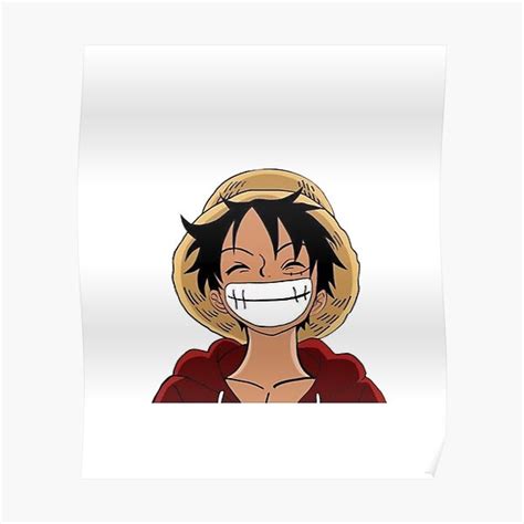 Anime One Piece Luffy Poster For Sale By Linamercata0428 Redbubble