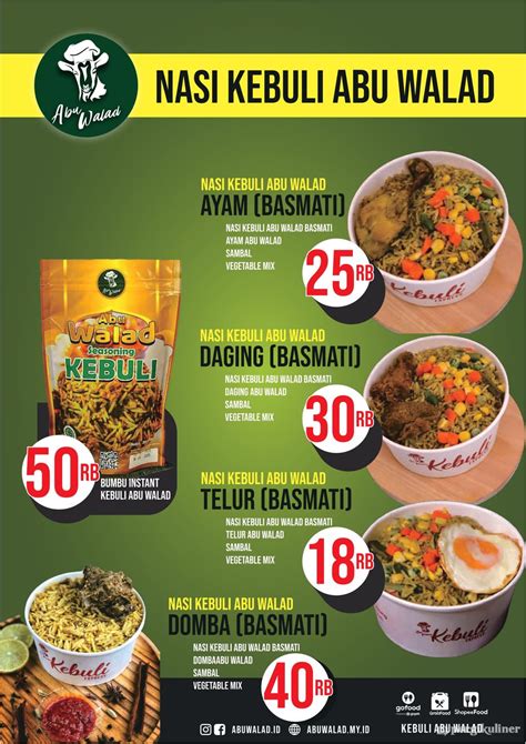 Selalu Diperbarui Menu Kebuli Abu Walad Cipayung