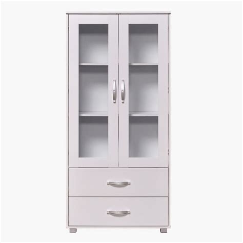 Buy Kairo 2 Door Showcase With 2 Drawers Online In Uae Homebox