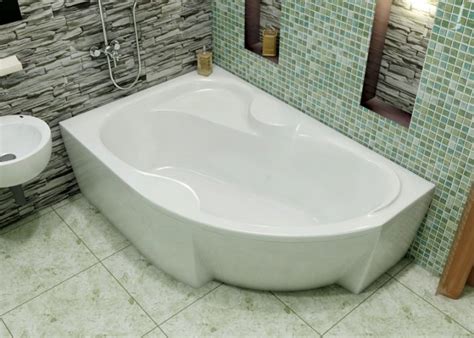 Кутова ванна 170 см: розміри 170х90, 170х100, 170х110. Особливості ...