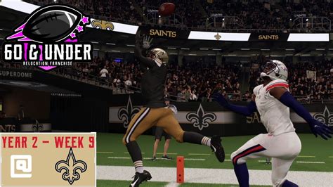 Madden U Relocation Franchise Y W New Orleans Saints