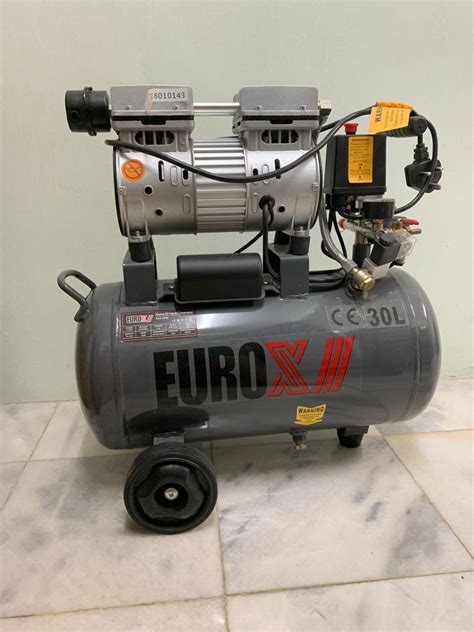 Eurox Eax W Litre Silent Oil Free Air Compressor Auto