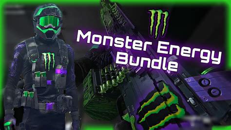 MONSTER ENERGY BUNDLE SHOWCASE - CALL OF DUTY MODERN WARFARE 3/WARZONE ...