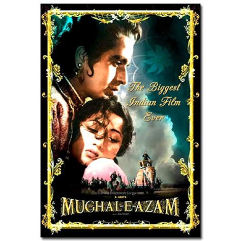 Exciting Lives Mughal E Azam Movie Poster X Inches Multicolor