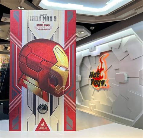 全新 Re issue Hot Toys 1 4 QS008 Iron Man Mark XLII 42 Deluxe version 興趣及遊戲 玩具 遊戲類 Carousell