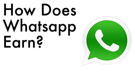 How Does Whatsapp Earn Money Vfeed Youtube