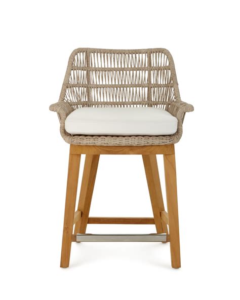 Palecek Loretta Outdoor Counter Stool Neiman Marcus