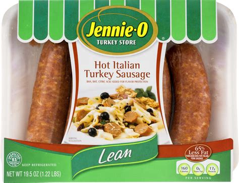 Jennie O Turkey Store Hot Italian Turkey Sausage Lean Jennie O 39272027675 Customers Reviews