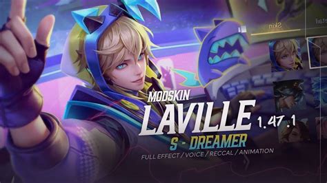 MOD SKIN LAVILLE S DREAMER 1 47 1 MODSKINGKID YouTube