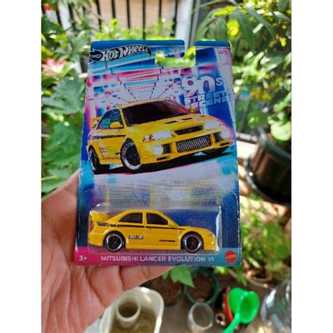Hot Wheels Mitsubishi Lancer Evolution VI 90s Street Scene Shopee Philippines