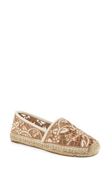 Tory Burch Lucia Lace Espadrille Flat Women Lace Espadrilles