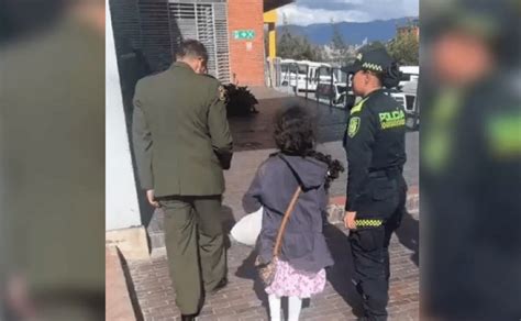 Policía De Colombia Halló A La Niña Que Tenía Dos Días Desaparecida En Bogotá