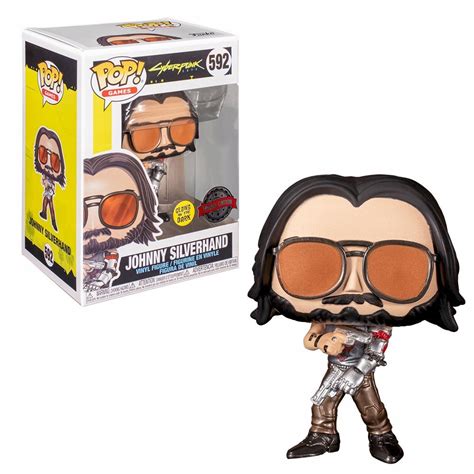 Funko POP Cyberpunk 2077: Johnny Silverhand 592 Gl 11974137005 - Sklepy ...