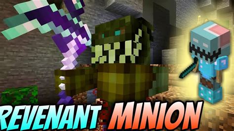 I Make Revenant Minion In Craftersmc Craftersmc Skyblock Mr