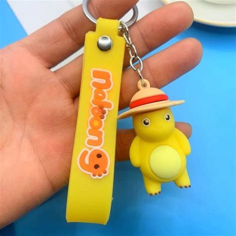 Jual Gantungan Kunci Keychain Naloong Dino Yellow Nailong Nailoong