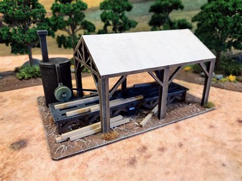 Steam Powered Saw Mill