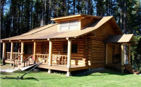 Rustic Backcountry Log Cabin Off Grid Path