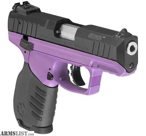 Armslist For Sale Ruger Sr22 Purple Pistol Nib 30900