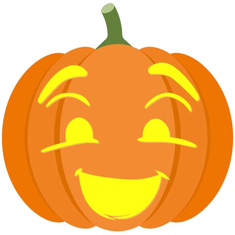 Emoji Pumpkin Stencil Free Printable Papercraft Templates