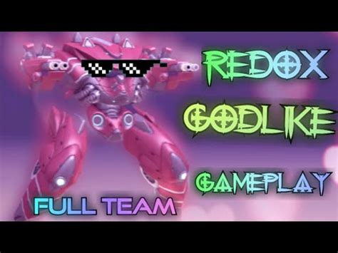 Redox Godlike Gameplay With Team Mech Arena YouTube