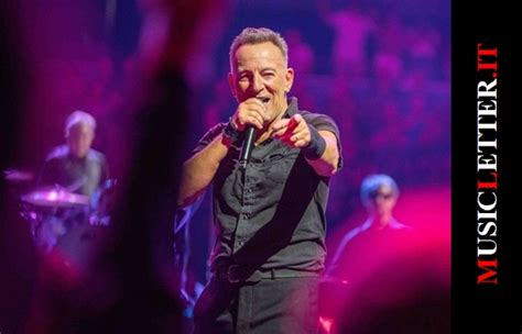 Bruce Springsteen Live In Italia Sono Tre I Concerti Nel Belpaese