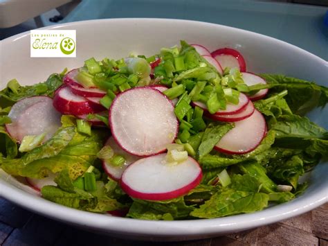 Los Postres De Elena Ensalada De Rabanitos