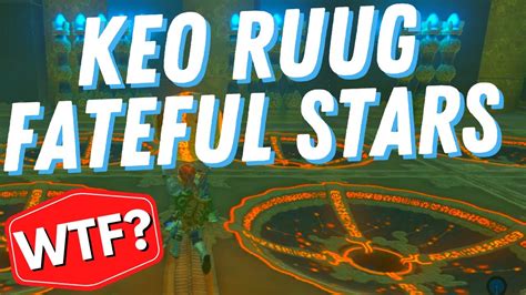 How To Do Keo Ruug Shrine In Botw Fateful Stars Secret Chest Youtube