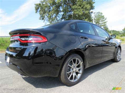 Pitch Black 2013 Dodge Dart Rallye Exterior Photo 70743797