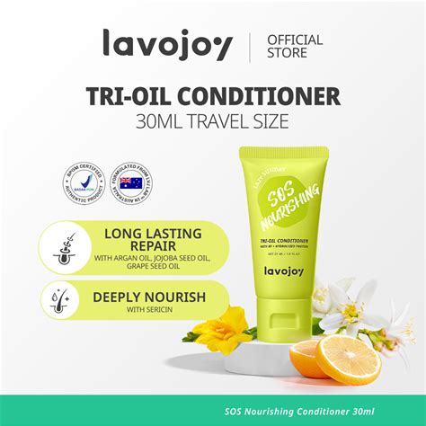 Jual LVJ Lavojoy SOS Nourishing Conditioner Lazy Sunday Travel Size